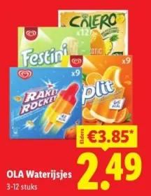 Aanbieding: Waterijsjes