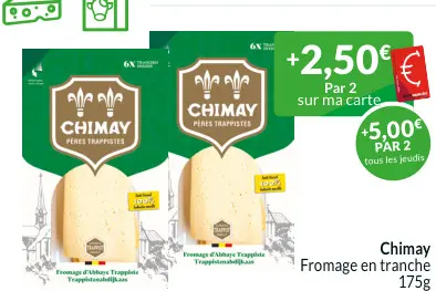 Offre: Fromage en tranche