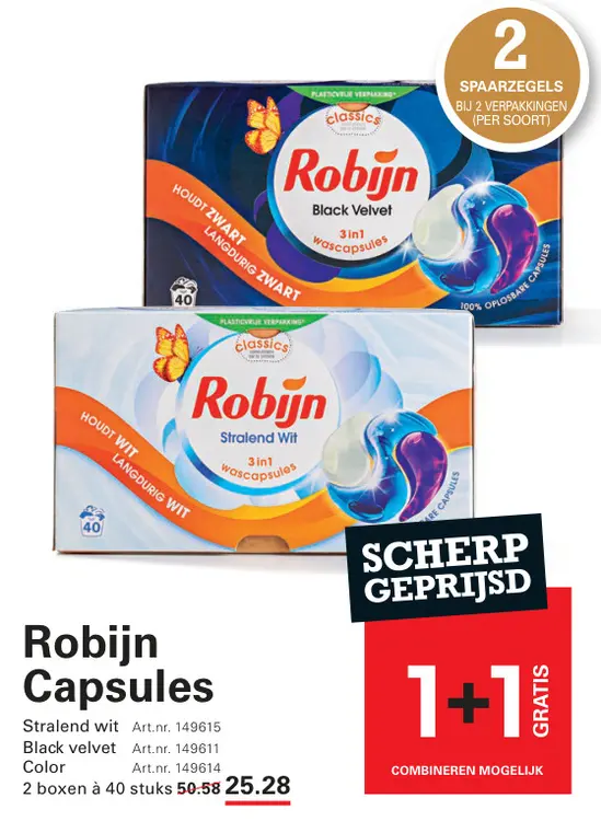 Aanbieding: Robijn Capsules