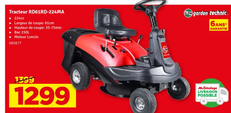 Offre: Tracteur RD61RD-224MA