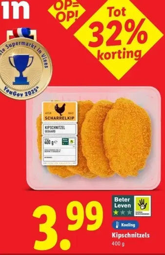 Aanbieding: Kipschnitzels
