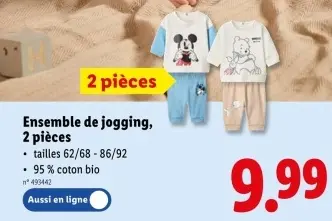 Offre: Ensemble de jogging