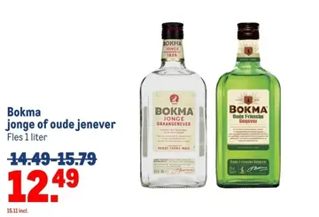 Aanbieding: Bokma jonge of oude jenever