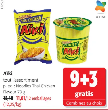 Offre: Aïki tout l'assortiment