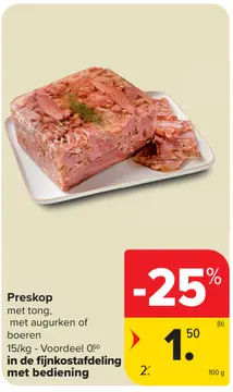 Aanbieding: Preskop