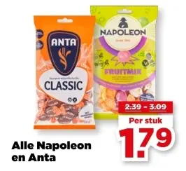 Alle Napoleon en Anta