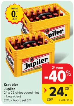 Aanbieding: Krat bier