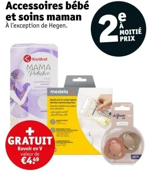 Offre: Accessoires bébé et soins maman