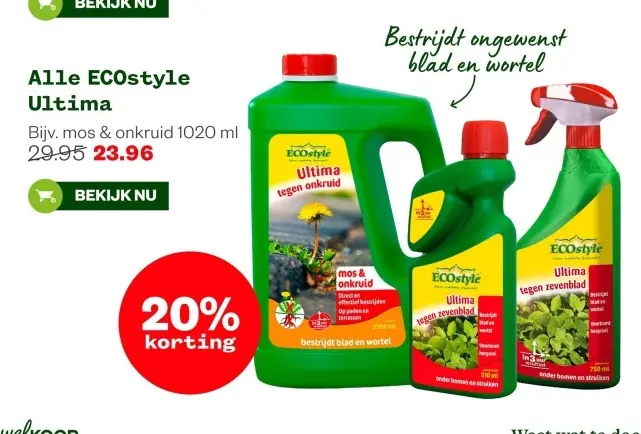 Aanbieding: ECOstyle Ultima