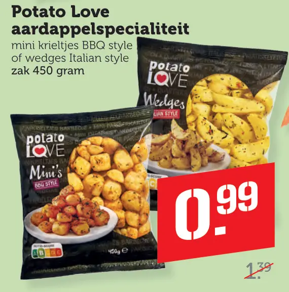 Aanbieding: Potato Love aardappelspecialiteit
