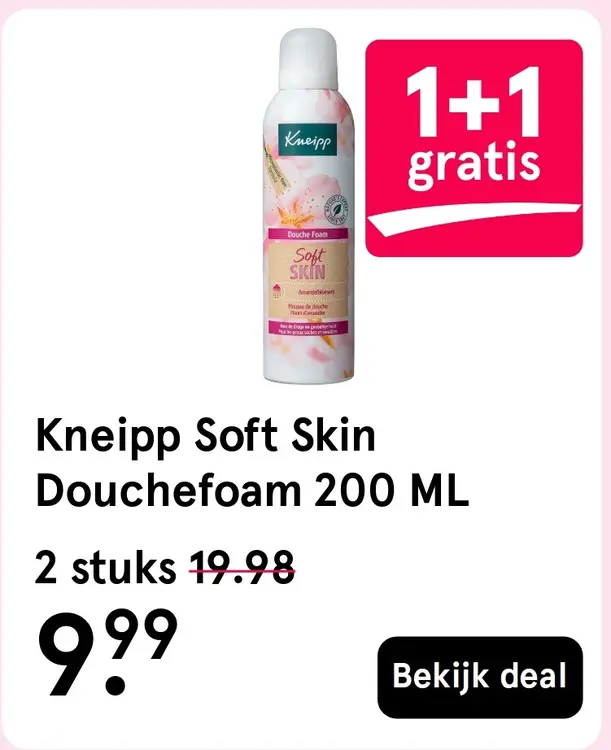 Aanbieding: Kneipp Soft Skin Douchefoam