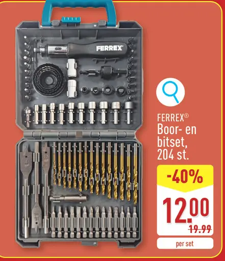 Promotie: Boor- en bitset
