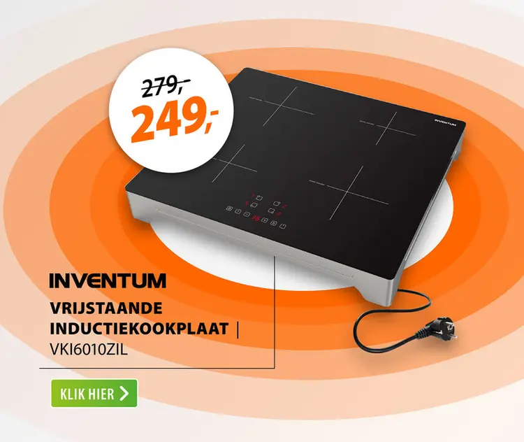 Aanbieding: Vrijstaande inductiekookplaat