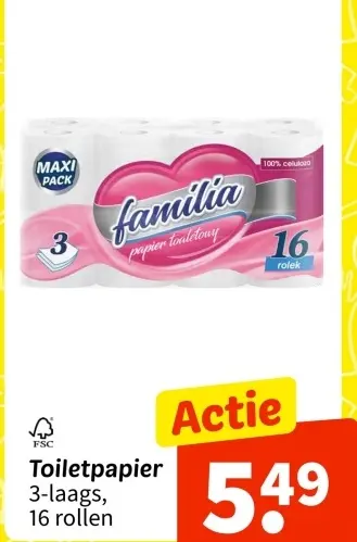 Aanbieding: Toiletpapier
