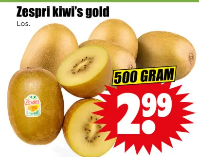 Aanbieding: kiwi's gold