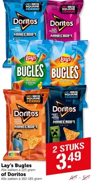 Aanbieding: Lay's Bugles of Doritos