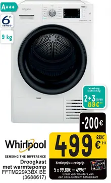 Aanbieding: Droogkast met warmtepomp