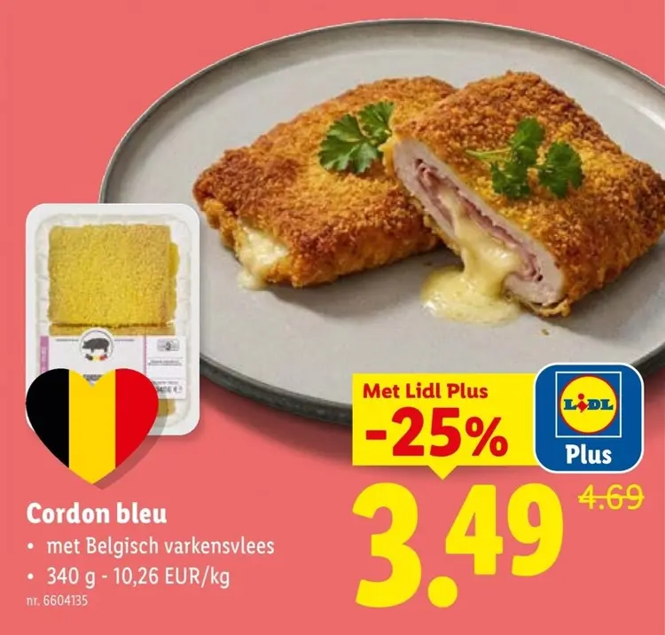 Promotie: Cordon bleu