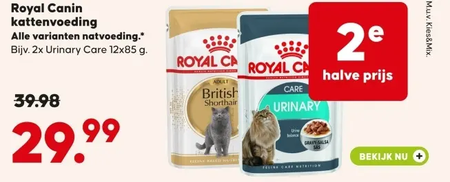 Aanbieding: Royal Canin kattenvoeding