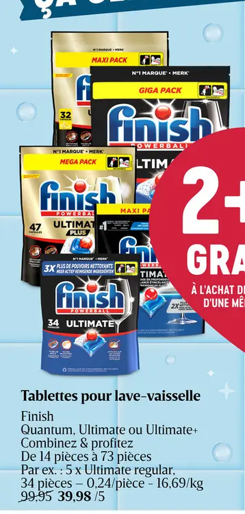 Offre: Tablettes pour lave-vaisselle