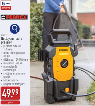 Offre: Nettoyeur haute pression