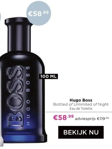 Aanbieding: HUGO BOSS night