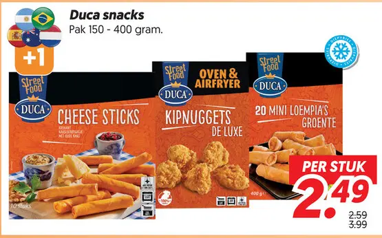 Aanbieding: Duca snacks
