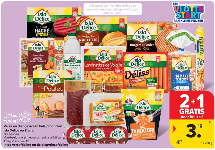 Promotie: Verse en diepgevroren halalproducten
