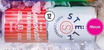 Aanbieding: Stëlz Hard Lemonade Strawberry