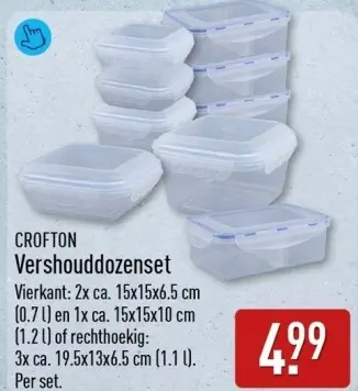Aanbieding: Vershouddozenset