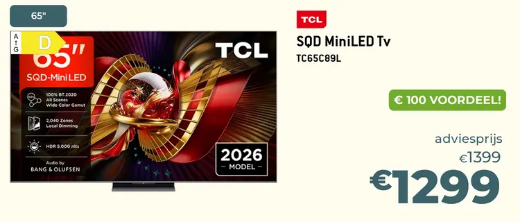Promotie: SQD MiniLED Tv