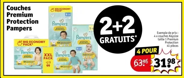 Offre: Couches Premium Protection