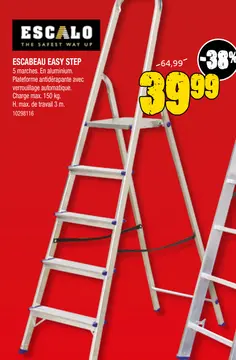 Offre: Escabeau easy step