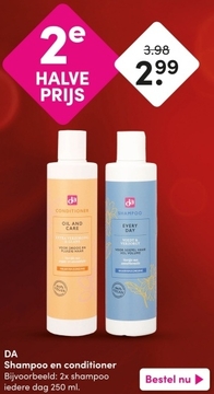 Aanbieding: Shampoo en conditioner