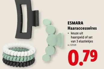 Promotie: Haaraccessoires