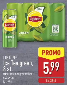 Promotie: Ice Tea green