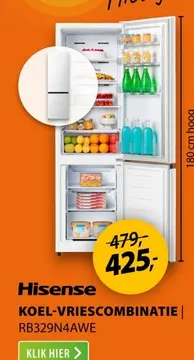 Aanbieding: Koel-vriescombinatie
