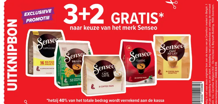 Promotie: Senseo Coffee Pads