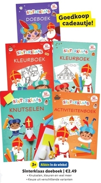 Aanbieding: Sinterklaas doeboek