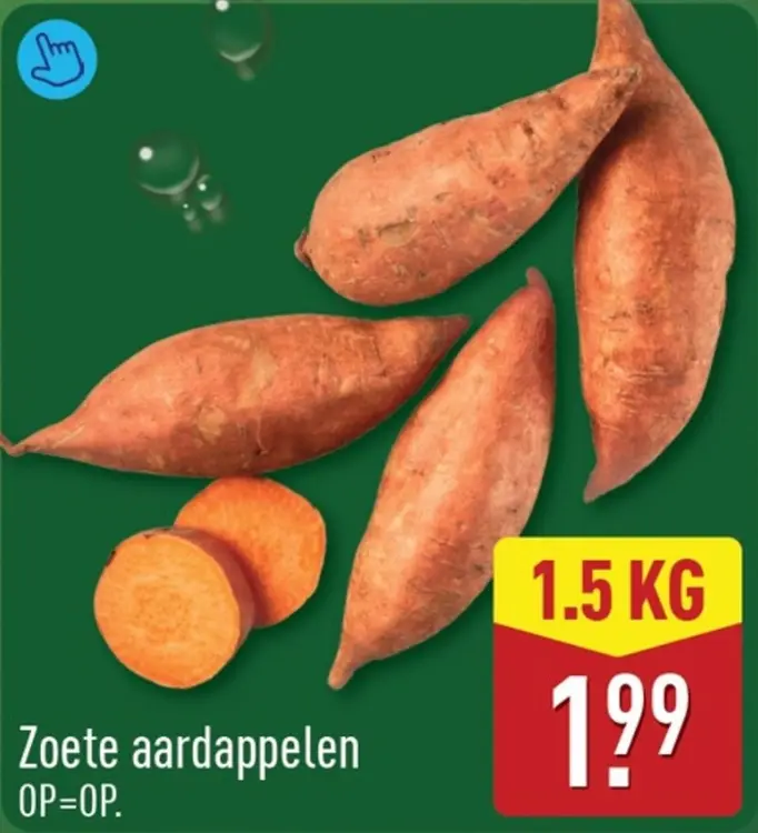 Aanbieding: Zoete aardappelen