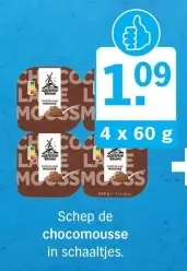 Aanbieding: Chocolademousse met kersen en notencrunch
