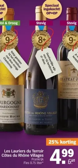 Aanbieding: Les Lauriers du Terroir Cotes du Rhone Villages