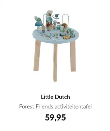 Aanbieding: Forest Friends activiteitentafel
