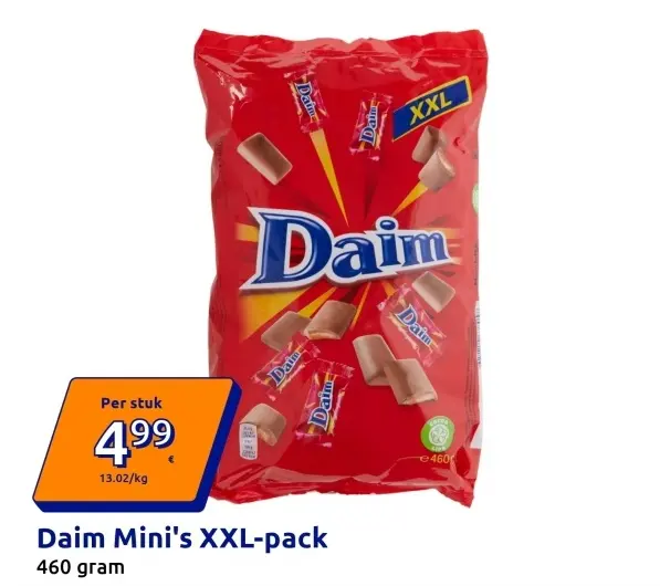 Aanbieding: Daim Mini's XXL-pack
