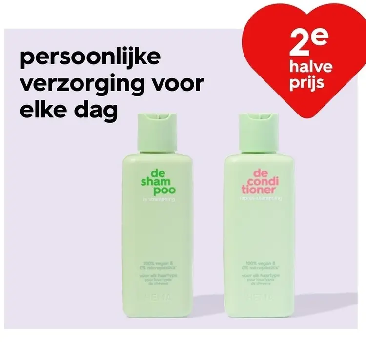 Aanbieding: De Shampoo & De Conditioner