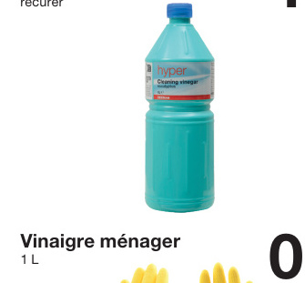 Offre: Vinaigre ménager