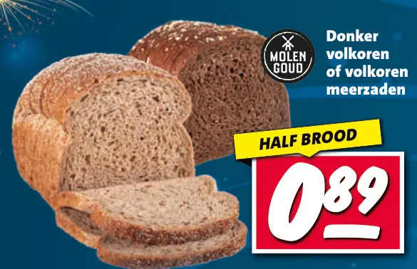 Aanbieding: Donker volkoren of volkoren meerzaden