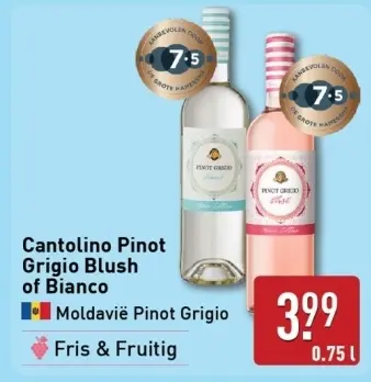 Aanbieding: Cantolino Pinot Grigio Blush of Bianco