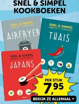 Aanbieding: Snel & simpel kookboeken