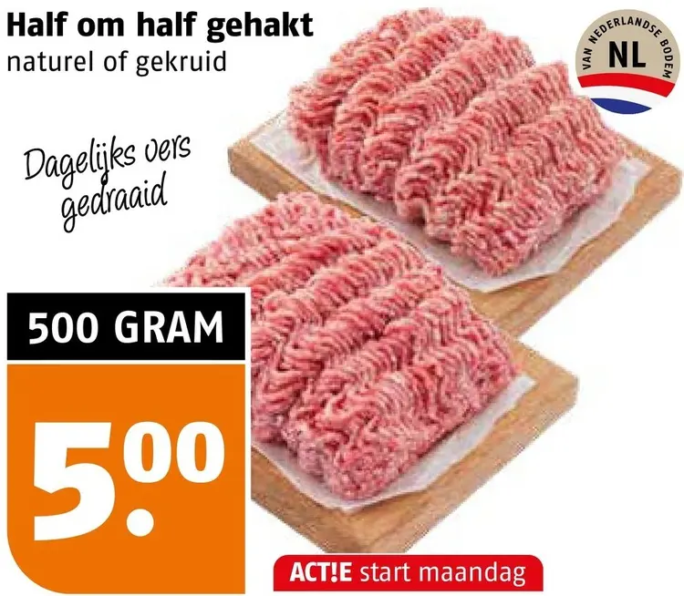 Aanbieding: Half om half gehakt